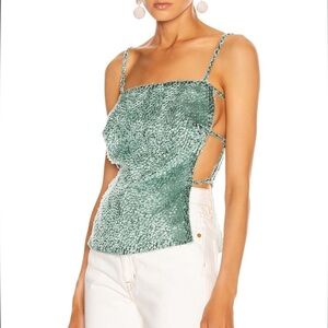 Cult Gaia Simone Top size L
Seafoam